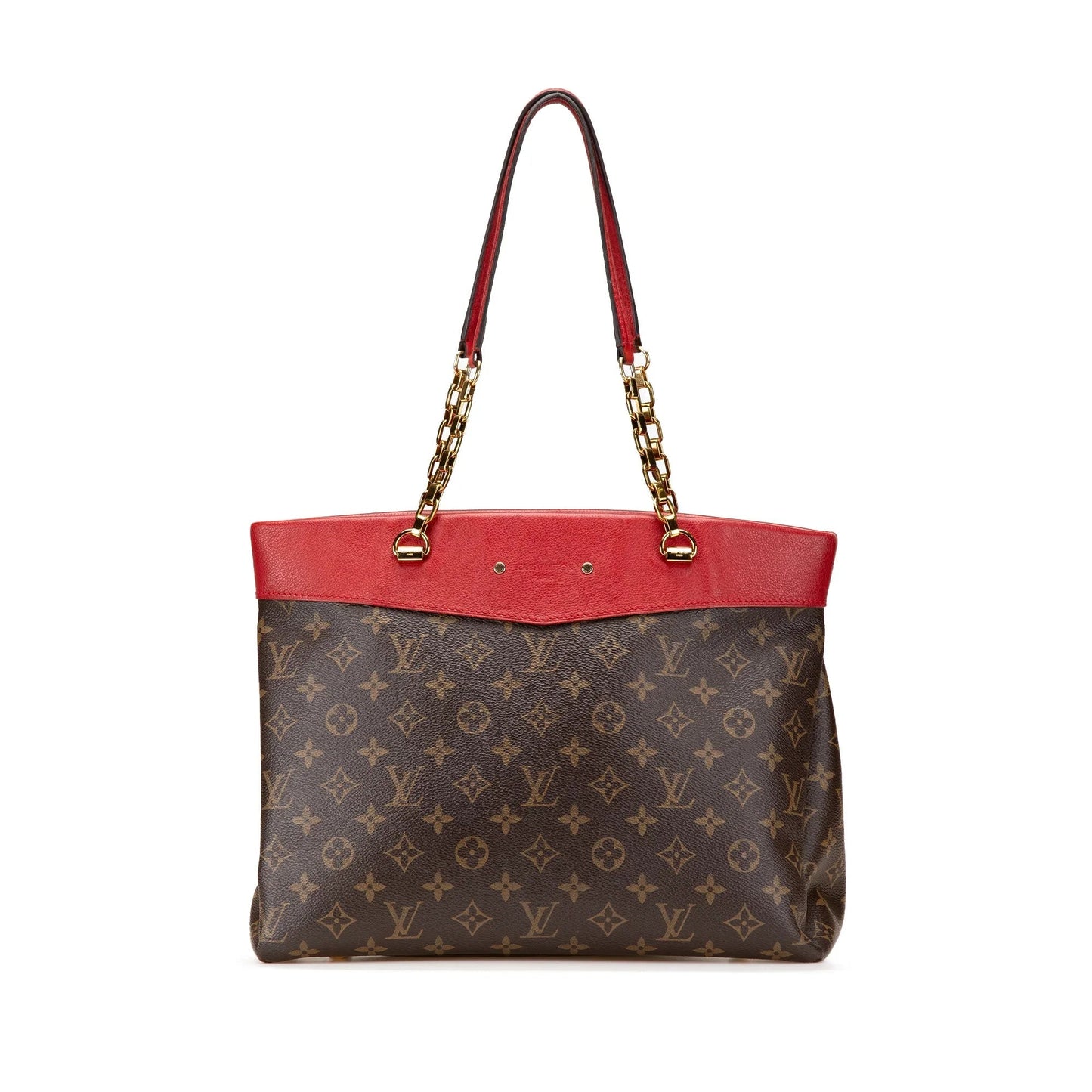Brown Louis Vuitton Monogram Pallas Shopper Tote Bag
