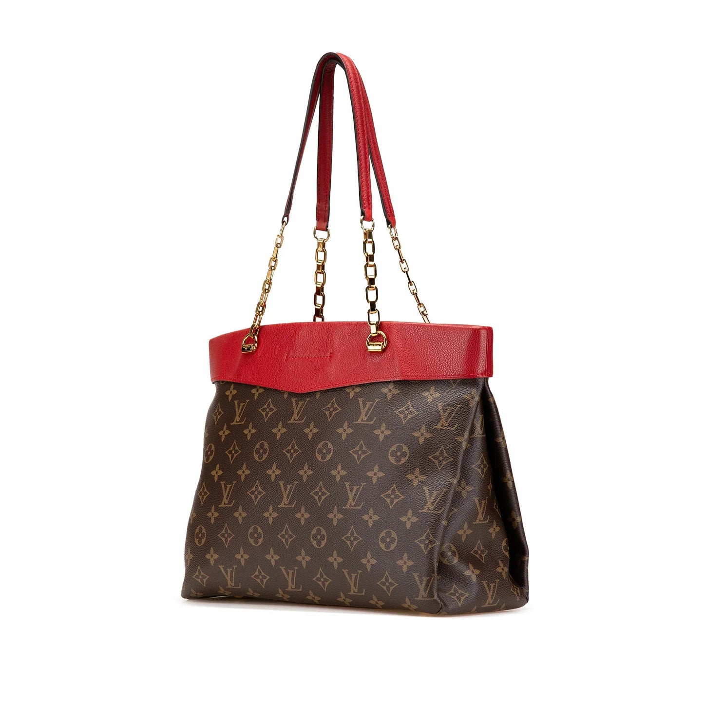 Brown Louis Vuitton Monogram Pallas Shopper Tote Bag