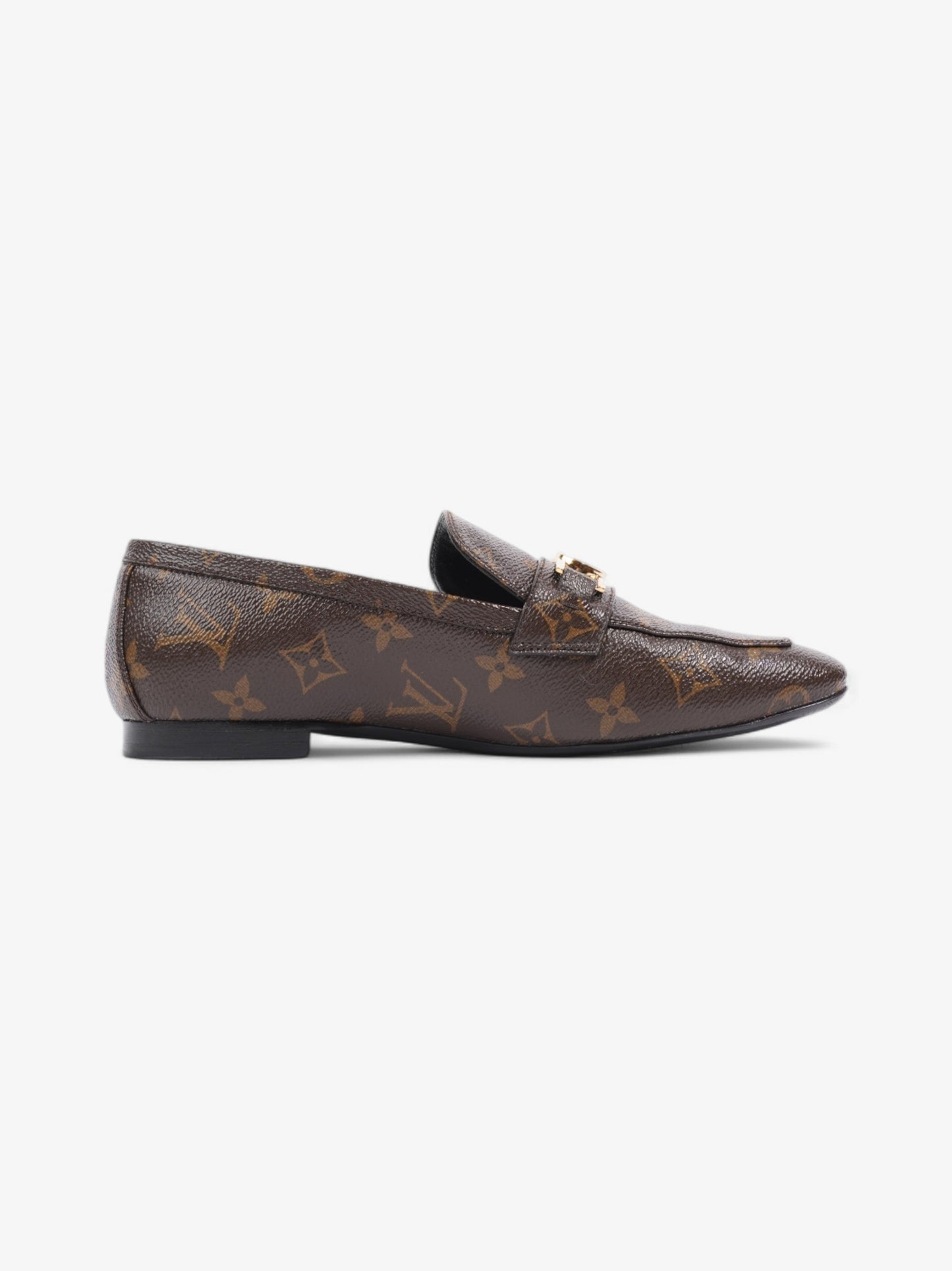 Louis Vuitton Upper Case Flat Loafer Monogram Coated Canvas EU 38 UK 5