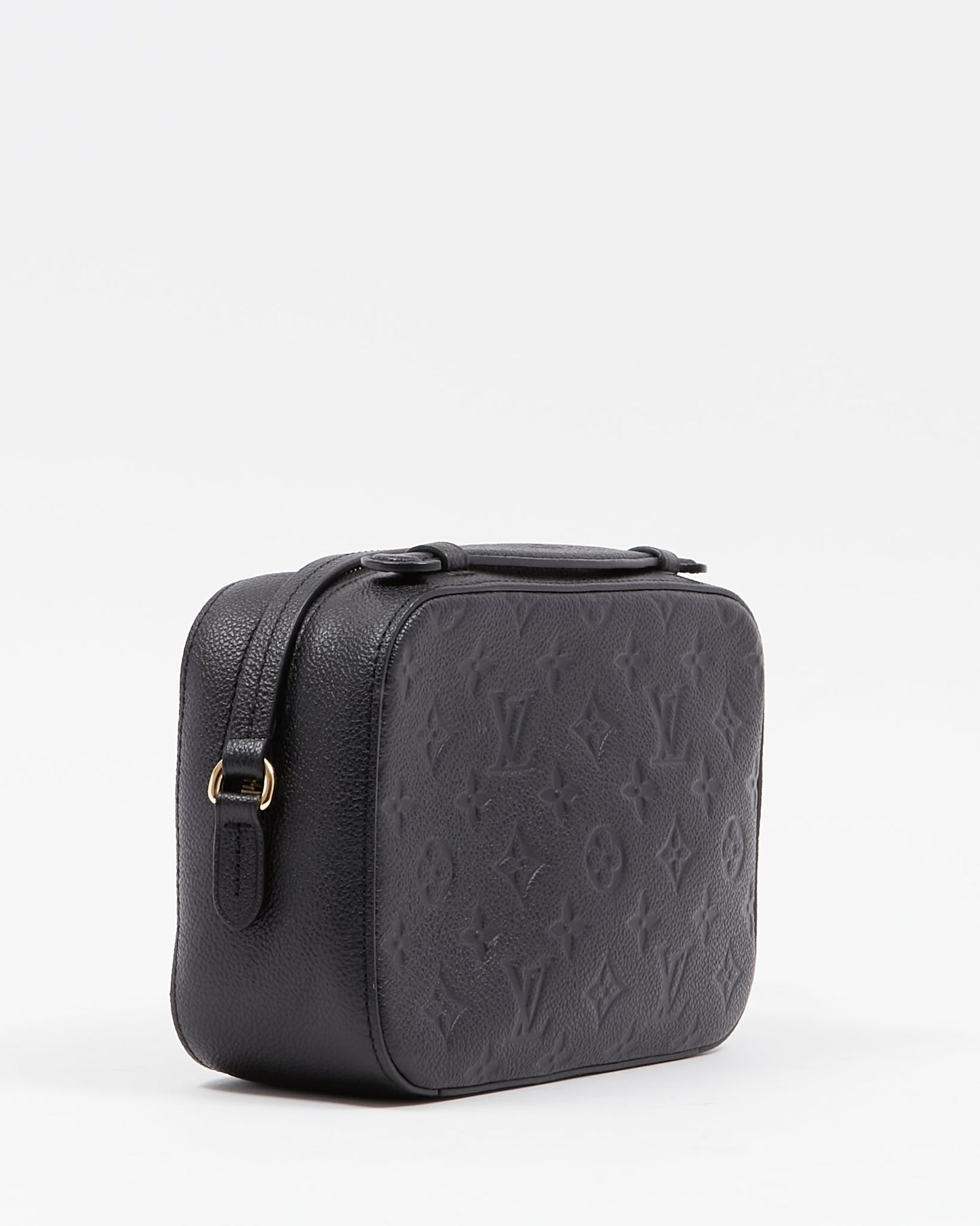 Louis Vuitton Black Empreinte Leather Monogram Saintonge Crossbody Bag