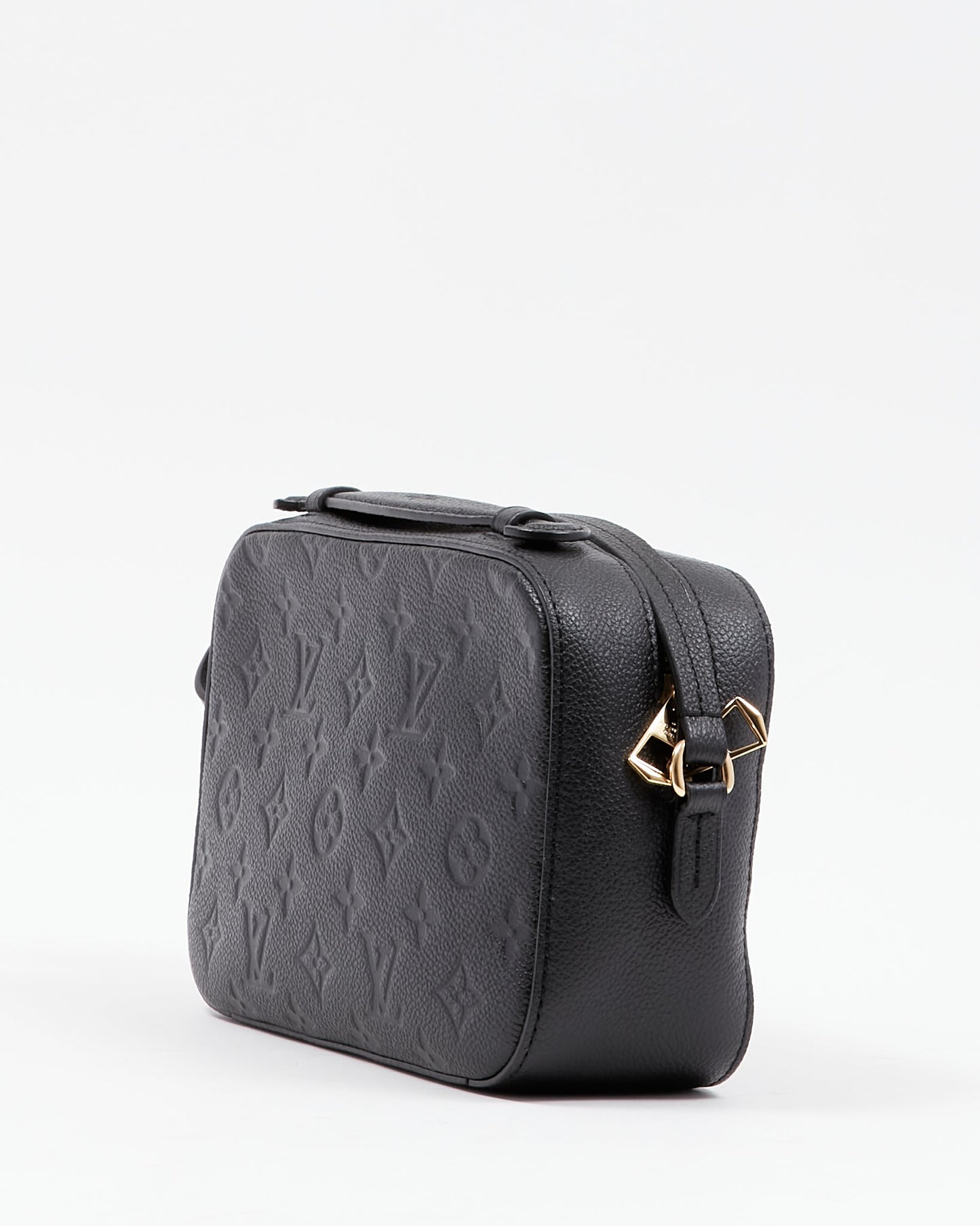 Louis Vuitton Black Empreinte Leather Monogram Saintonge Crossbody Bag