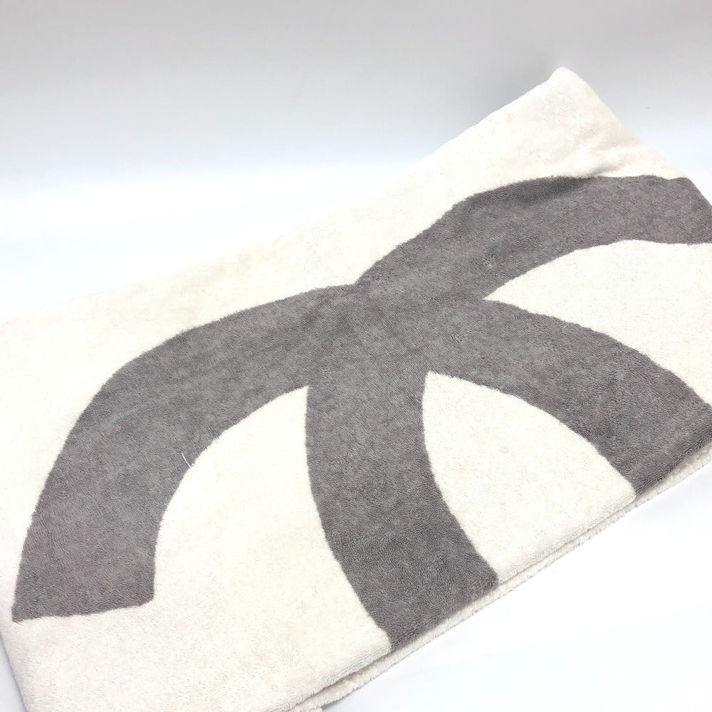 CHANEL towel cotton white Sports line CC COCO Mark logo Women