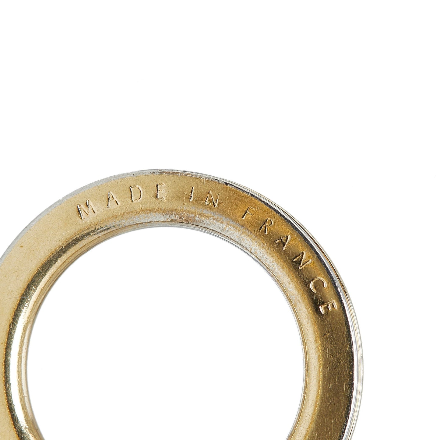 LOUIS VUITTON Gold-Tone Key Chain