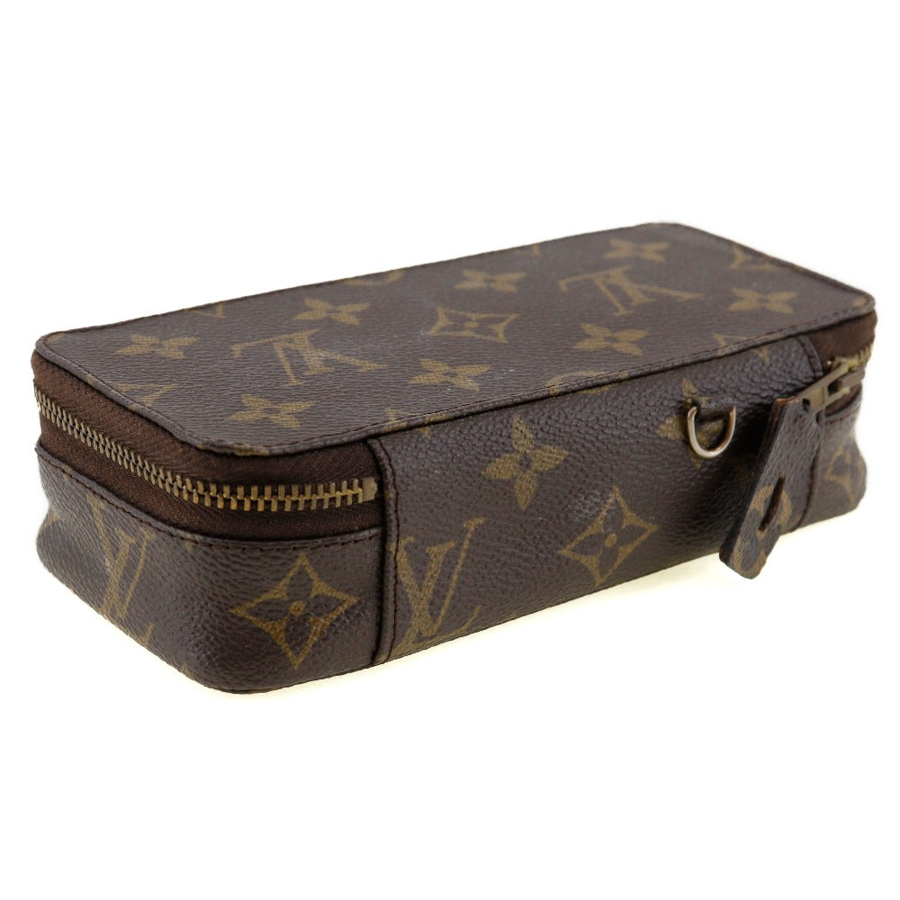 LOUIS VUITTON Pouch M47352 Monogram canvas Brown Jewelry case posh monte carlo Women(Unisex)