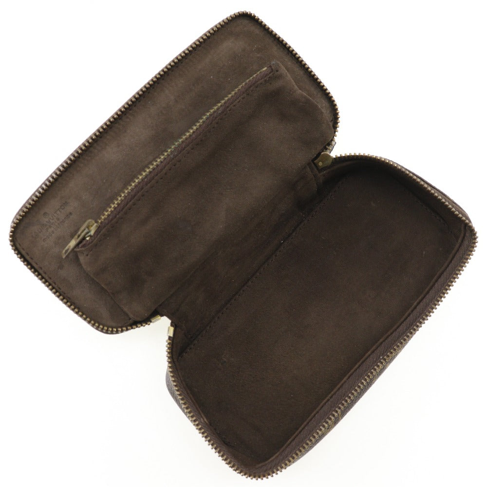 LOUIS VUITTON Pouch M47352 Monogram canvas Brown Jewelry case posh monte carlo Women(Unisex)
