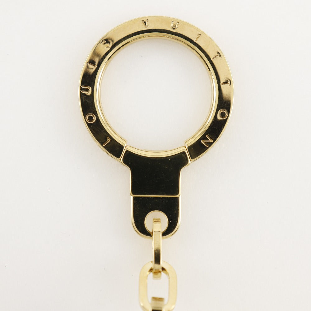 LOUIS VUITTON charm M51911 Monogram Multicolor, Plated Gold White key ring With light Astropill Women  d