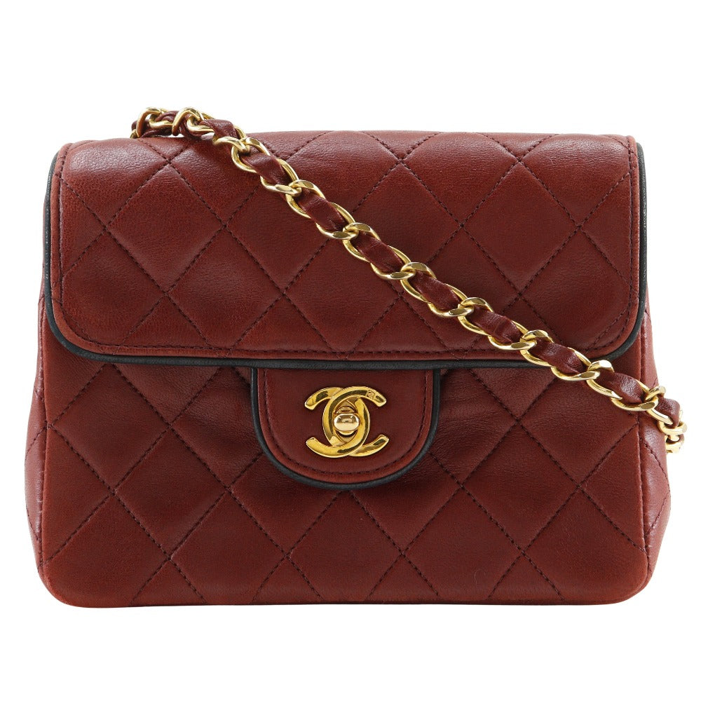 Chanel Mini Matelasse Lambskin Shoulder Bag