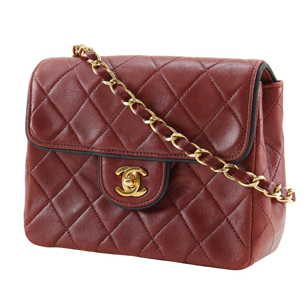 Chanel Mini Matelasse Lambskin Shoulder Bag