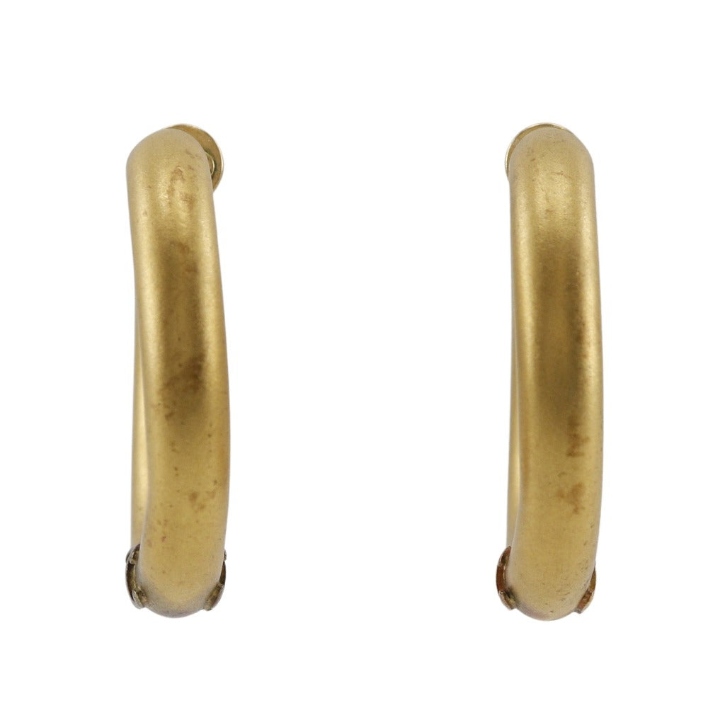 Chanel Coco Mark Loop Earrings