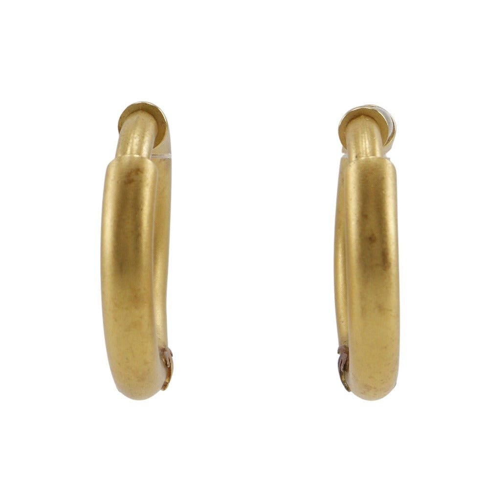 Chanel Coco Mark Loop Earrings