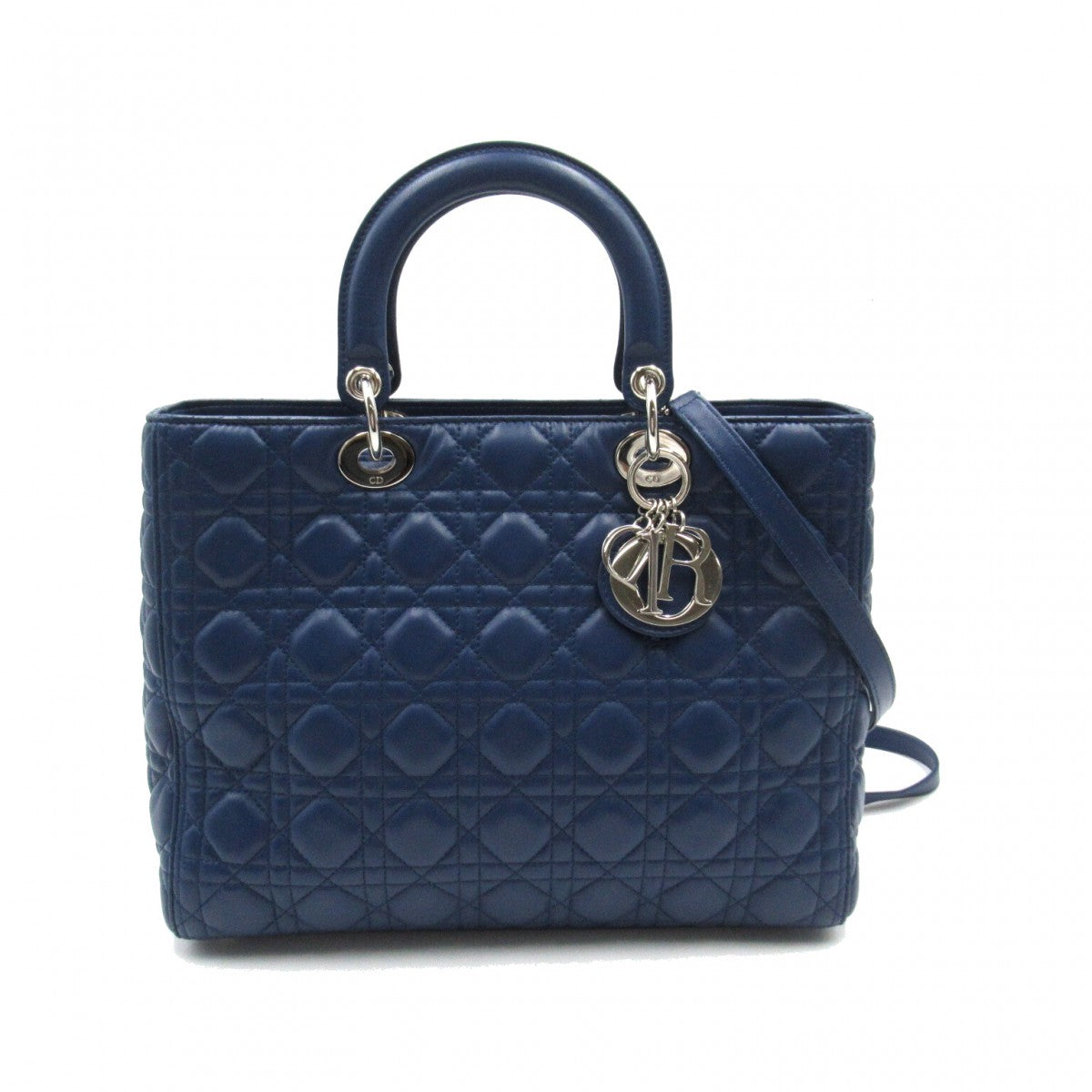 Large Cannage Leather Lady Dior