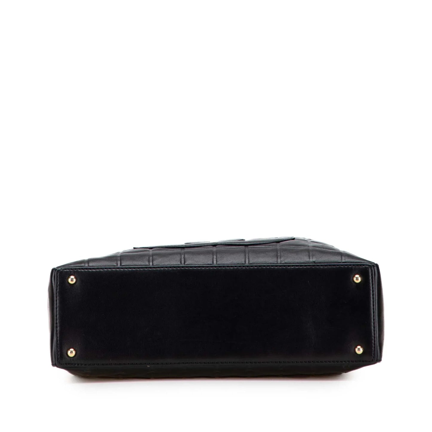 Black Chanel Medium Lambskin Chocolate Bar Shoulder Bag