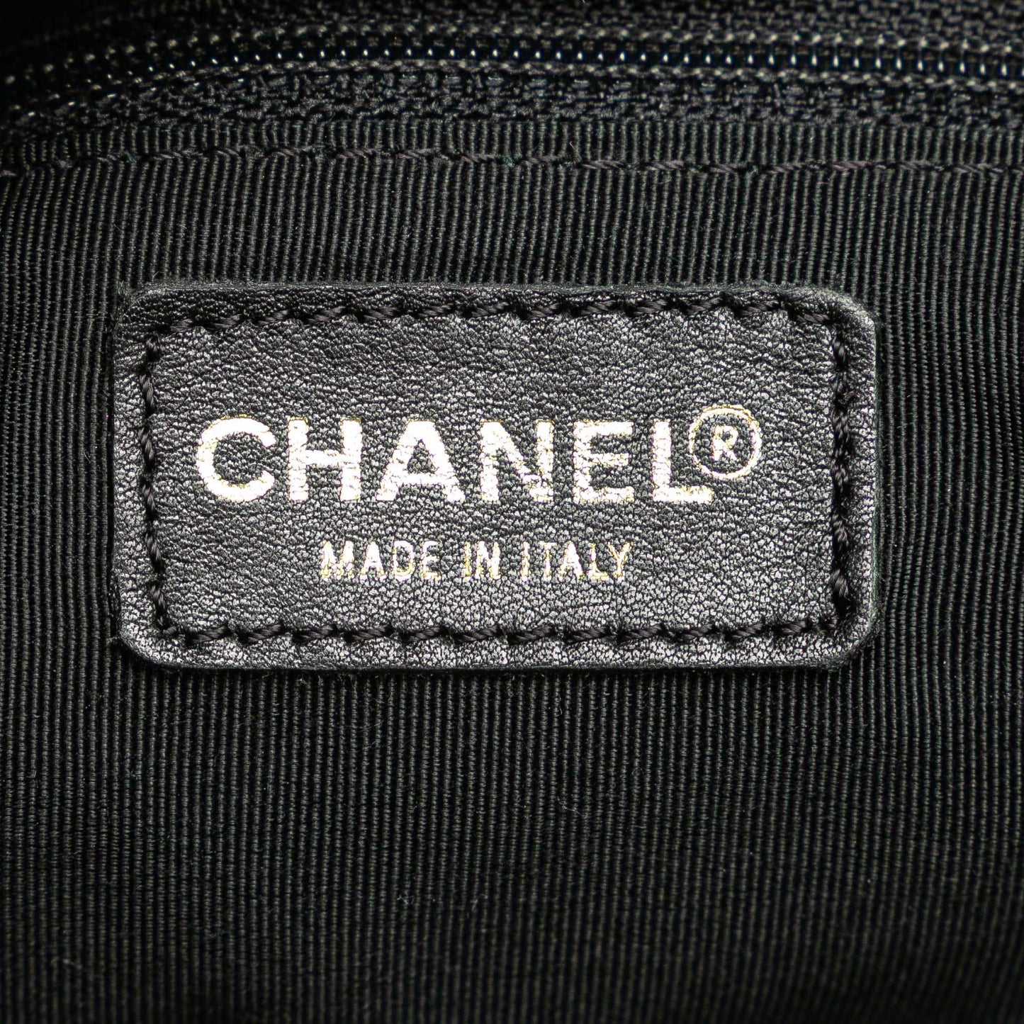 Black Chanel Medium Lambskin Chocolate Bar Shoulder Bag