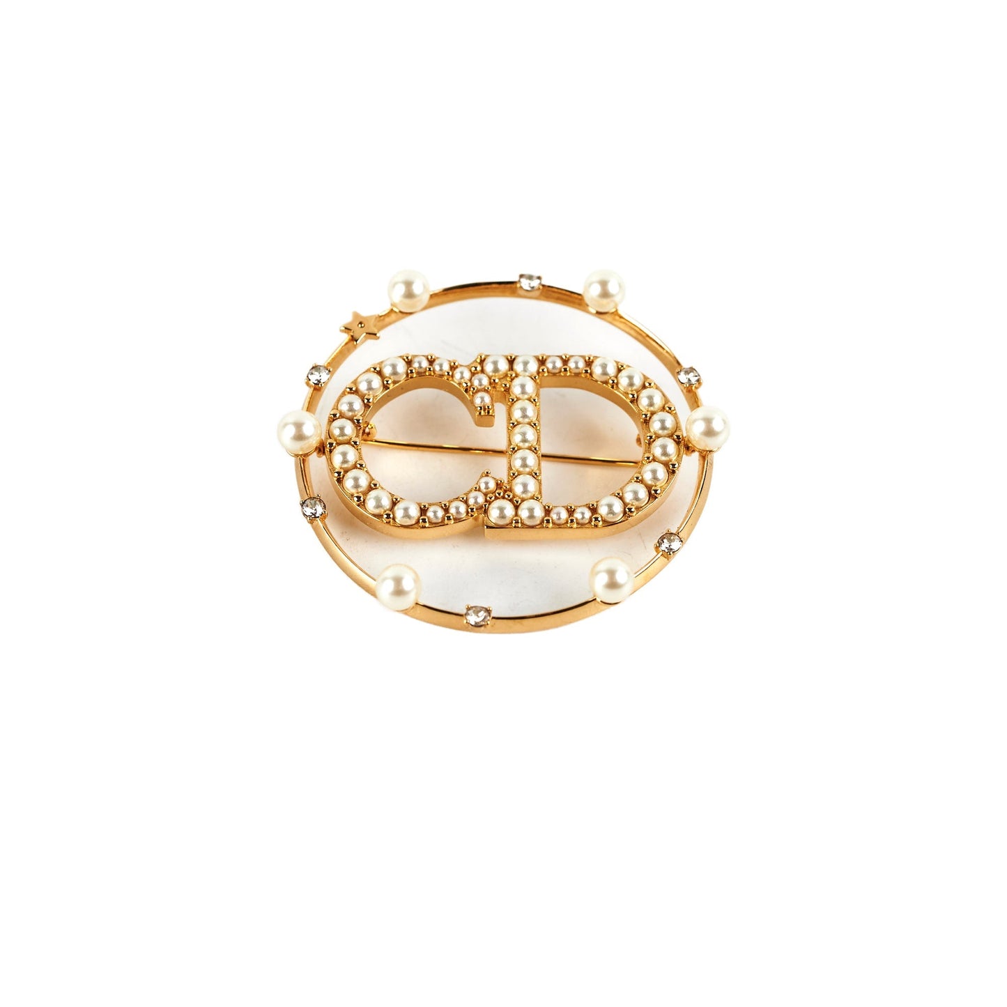 Dior Clair D Lune Brooch Costume Jewellery