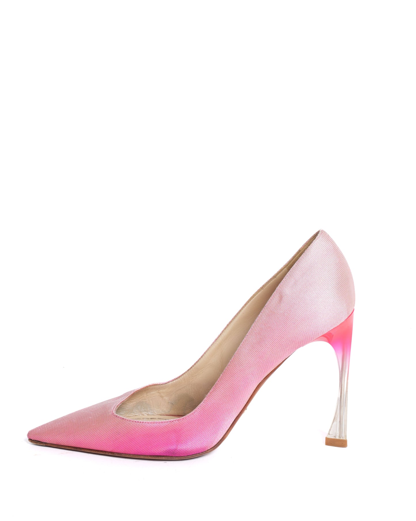 Christian Dior Gradient Pumps in the Shade of Pink