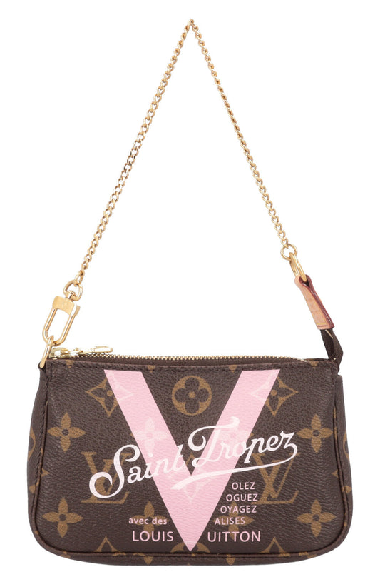 LOUIS VUITTON Mini Pochette Accessoires MNG Saint Tropez