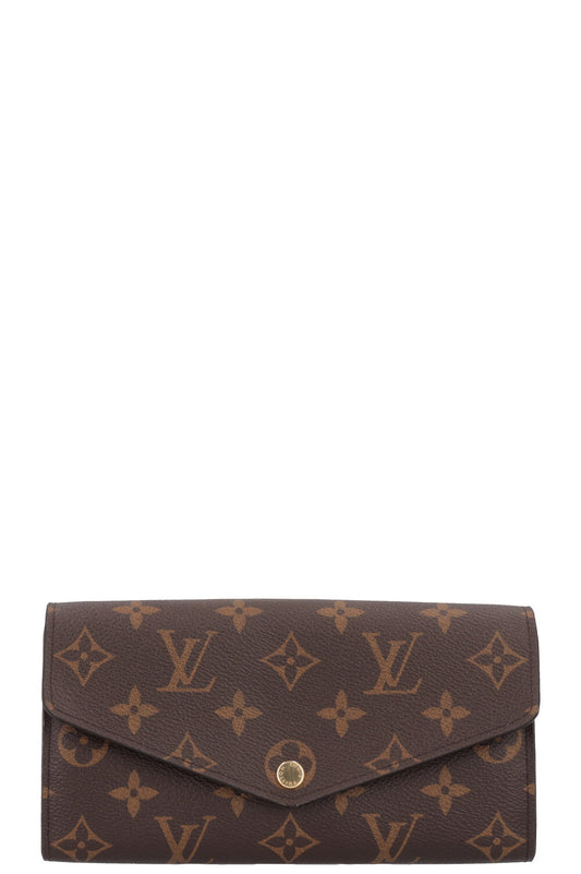 LOUIS VUITTON Sarah Wallet MNG Rose Ballerine
