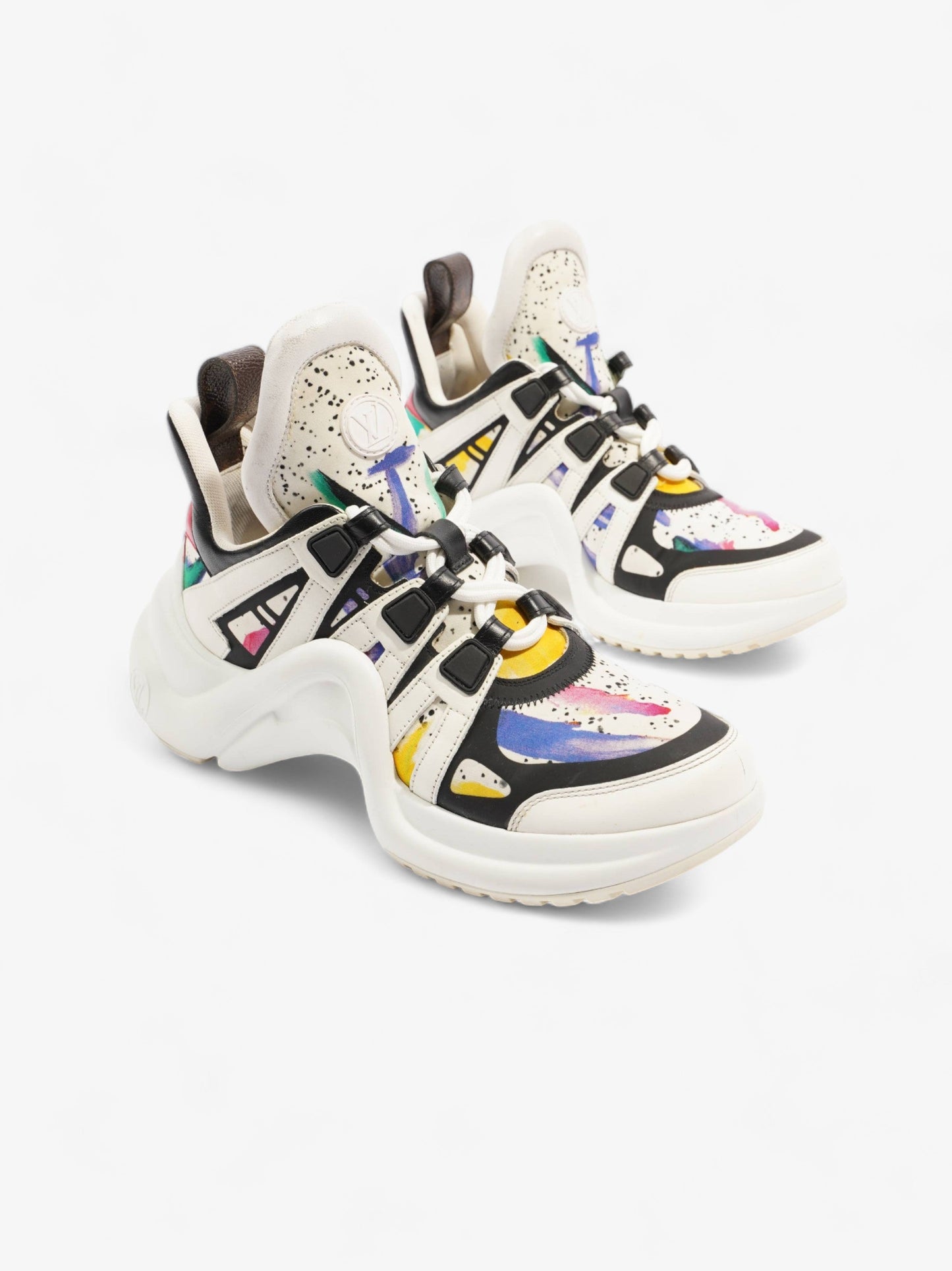 Louis Vuitton Archlight Sneakers White / Multicolour Leather EU 38.5 UK 5.5