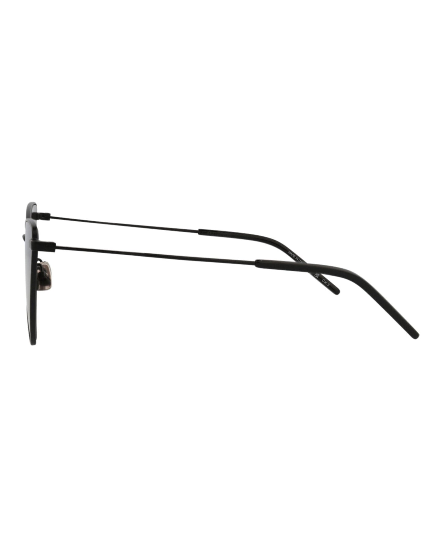 Saint Laurent Unisex Cat Eye Black Black Black Fashion Designer Eyewear
