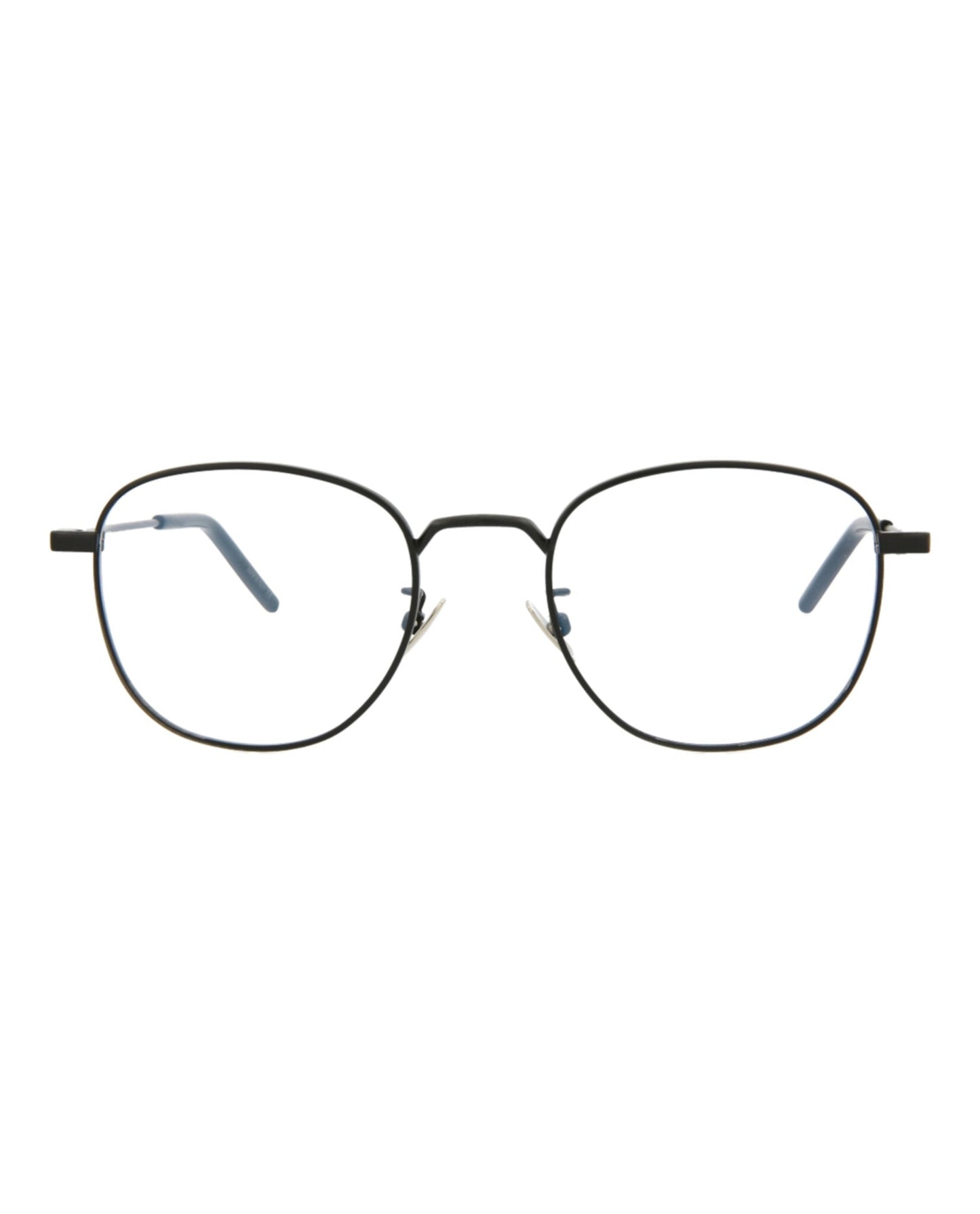 Saint Laurent Unisex Round/Oval Black Black Transparent Fashion Designer Eyewear