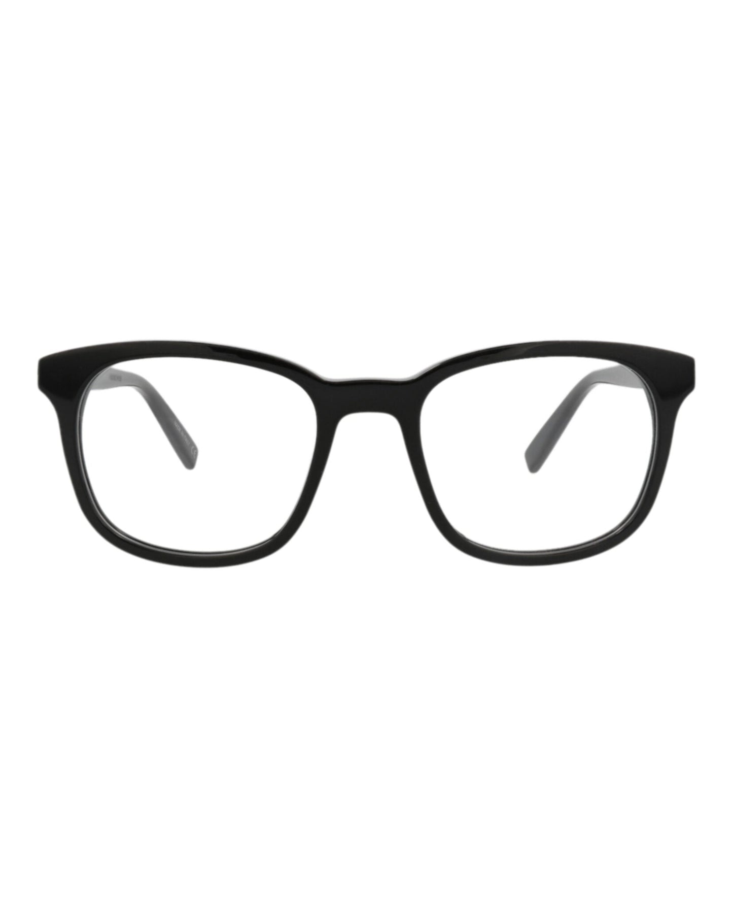 Saint Laurent Mens Round/Oval Black Black Transparent Fashion Designer Eyewear