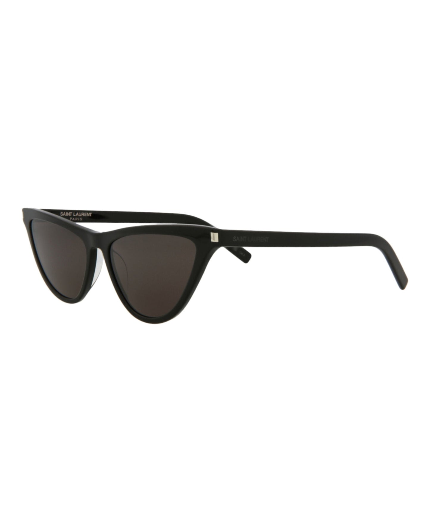 Saint Laurent Womens Cat Eye Black Black Black Fashion Designer Eyewear