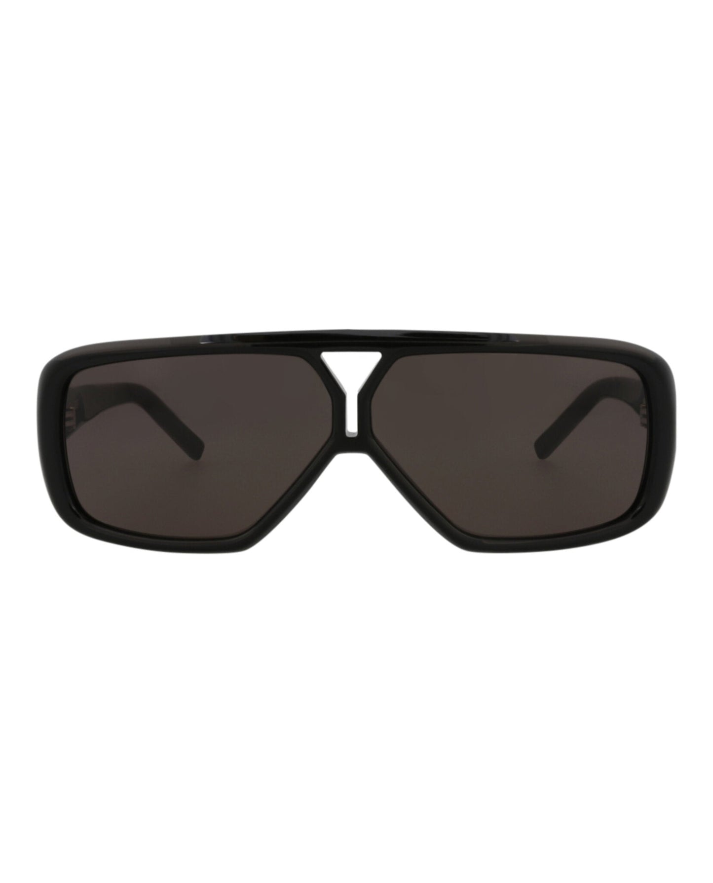 Saint Laurent Womens Aviator Black Black Black Fashion Designer Eyewear