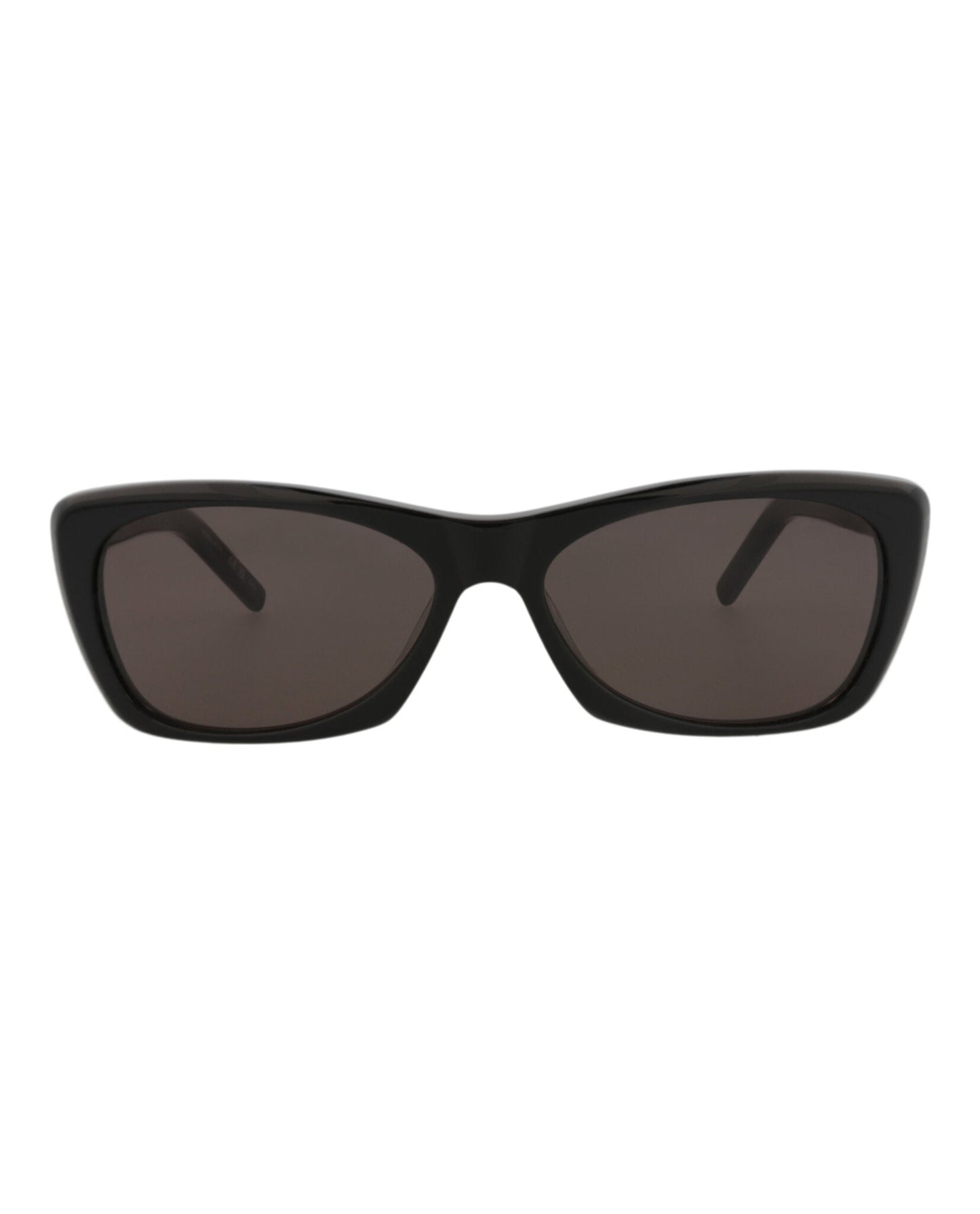 Saint Laurent Womens Cat Eye Black Black Black Fashion Designer Eyewear