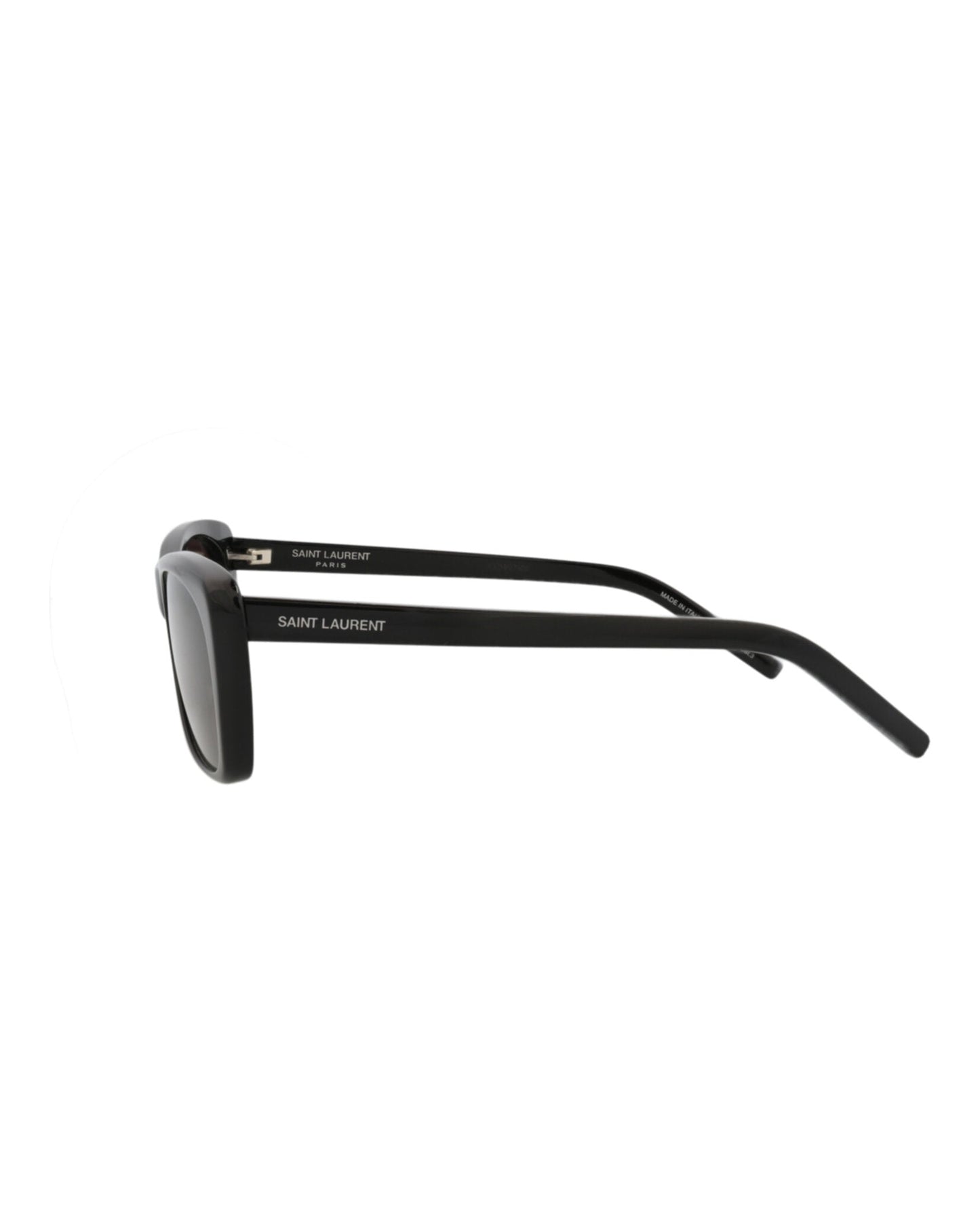 Saint Laurent Womens Cat Eye Black Black Black Fashion Designer Eyewear