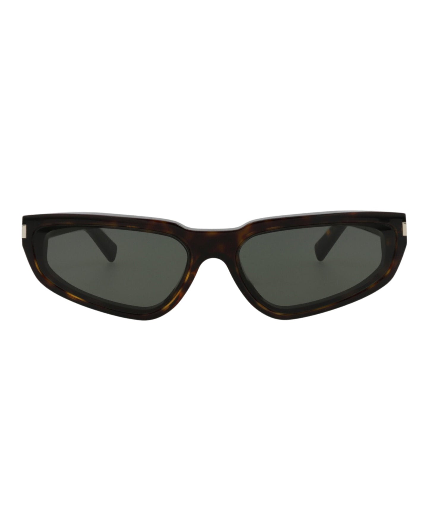 Saint Laurent Womens Cat Eye Havana Havana Grey Fashion Designer Eyewear