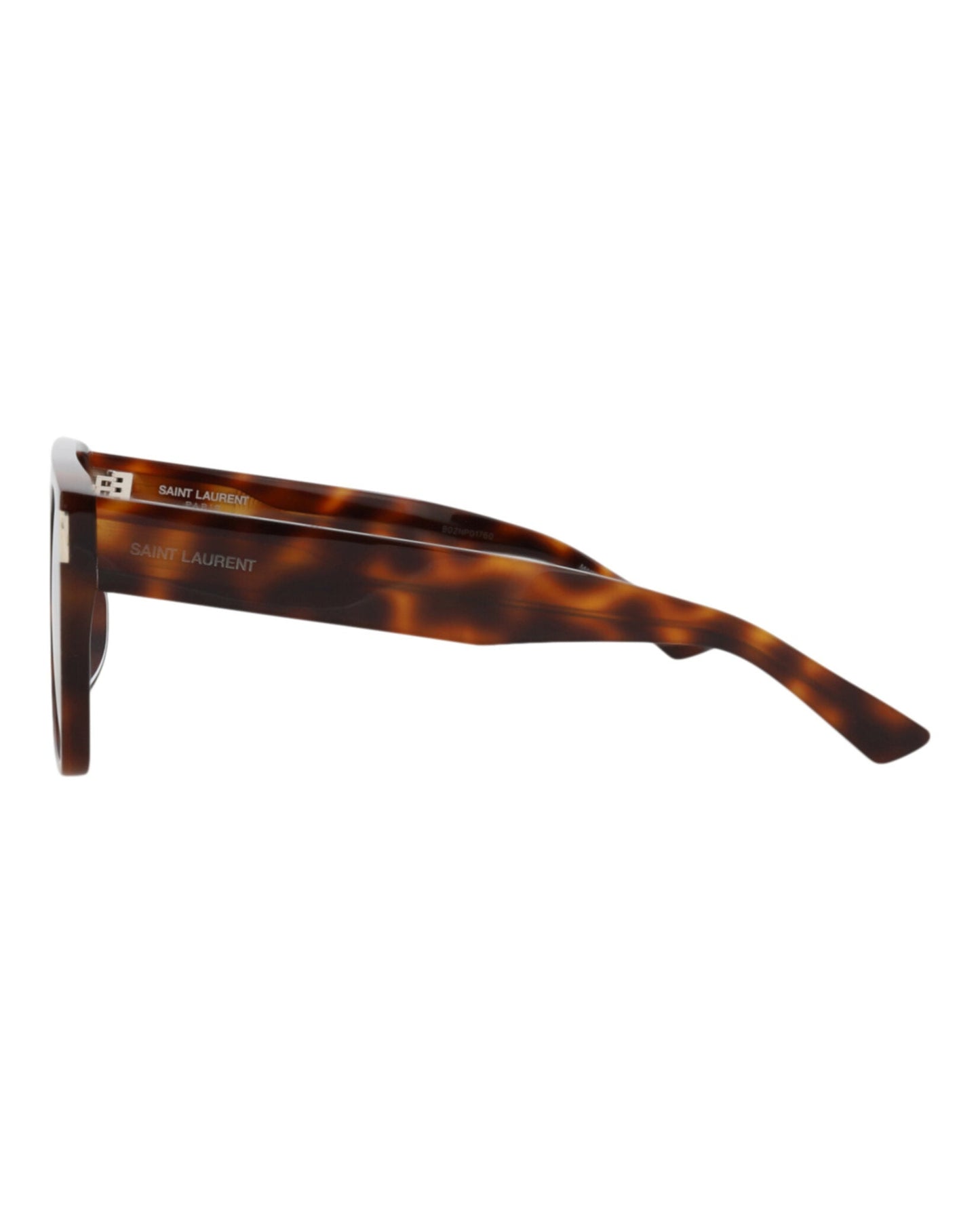Saint Laurent Womens Square/Rectangle Havana Havana Black Fashion Designer Eyewear