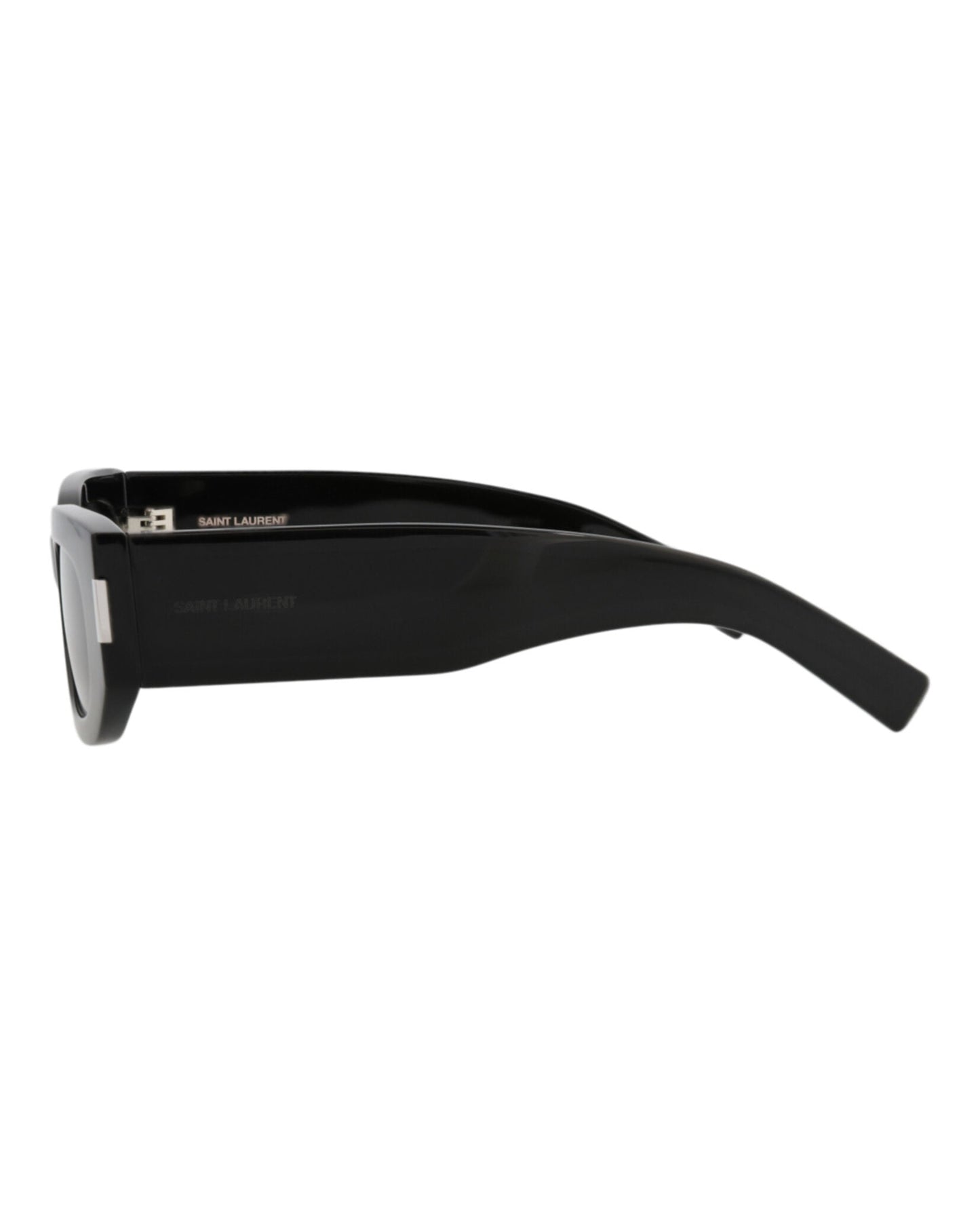 Saint Laurent Unisex Round/Oval Black Black Black Fashion Designer Eyewear