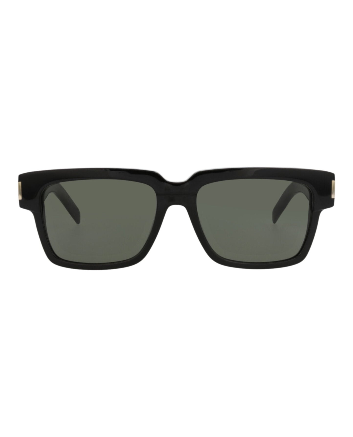 Saint Laurent Mens Square/Rectangle Black Havana Grey Fashion Designer Eyewear
