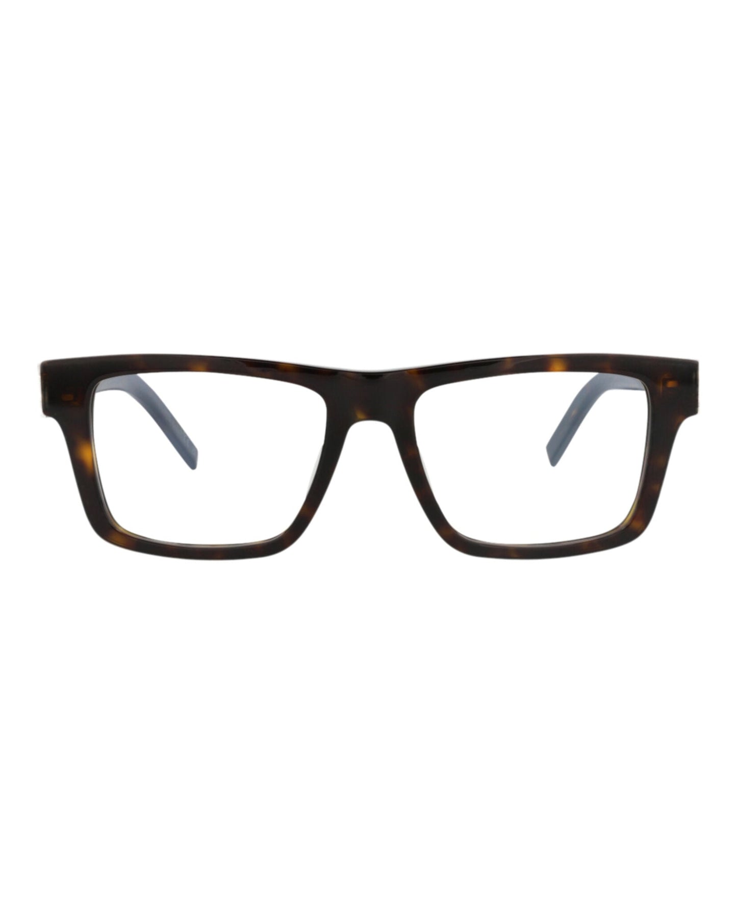 Saint Laurent Mens Square/Rectangle Havana Havana Transparent Fashion Designer Eyewear