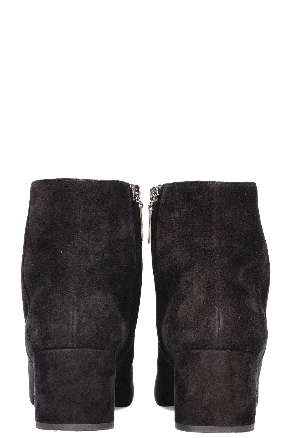 SAINT LAURENT Lou Boots Suede Black