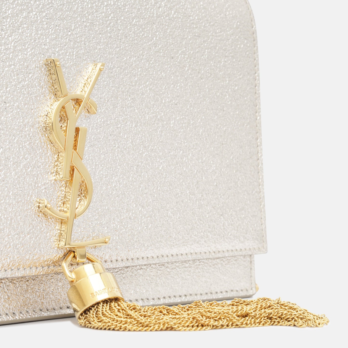 Saint Laurent Kate Tassel Bag - Glitter