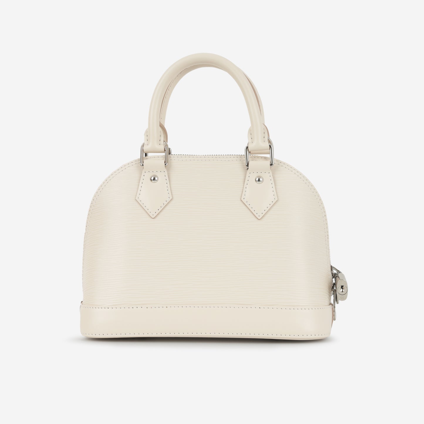 Louis Vuitton - Alma BB - Quartz White Epi Leather SHW - 2022 - Un d