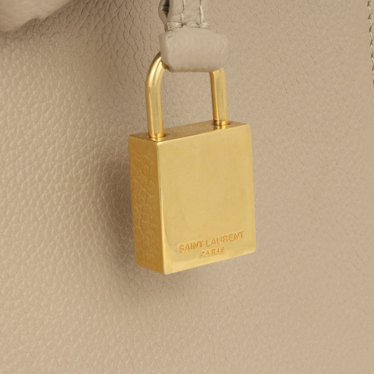 Saint Laurent Baby Sac de Jour - Beige Grained | Gold Hardware