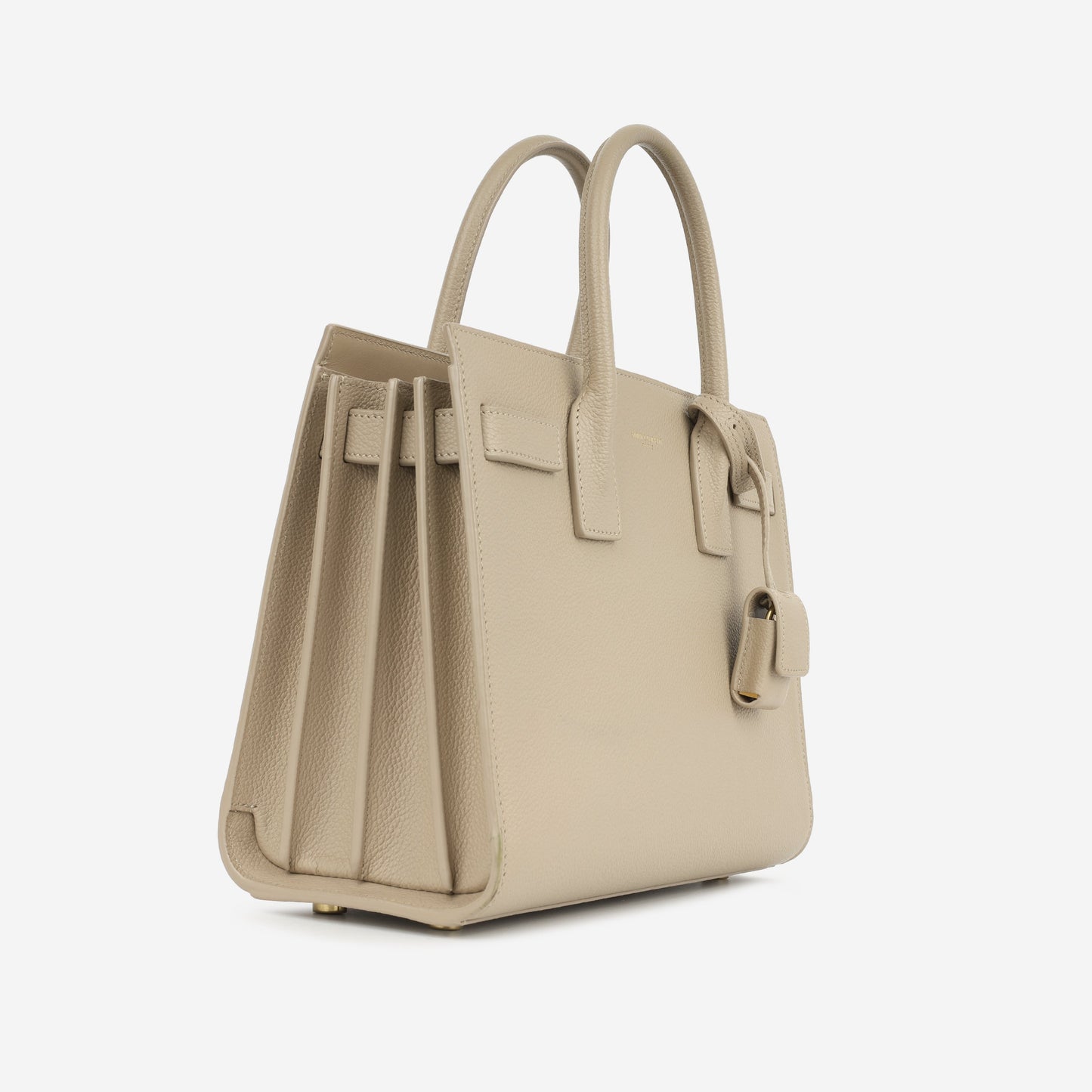 Saint Laurent Baby Sac de Jour - Beige Grained | Gold Hardware