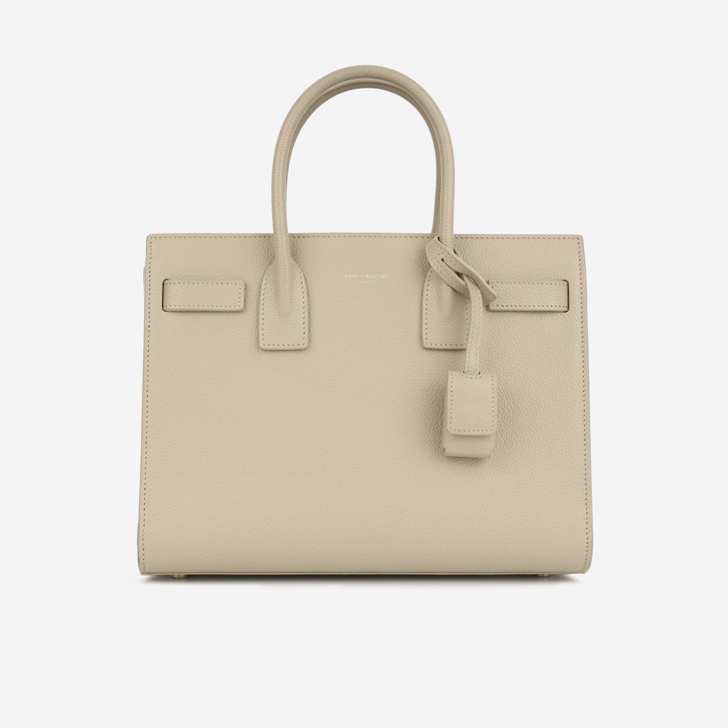 Saint Laurent Baby Sac de Jour - Beige Grained | Gold Hardware