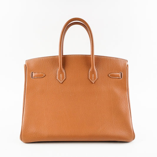 Hermes Birkin 35 Gold Stamp K Square (2007)