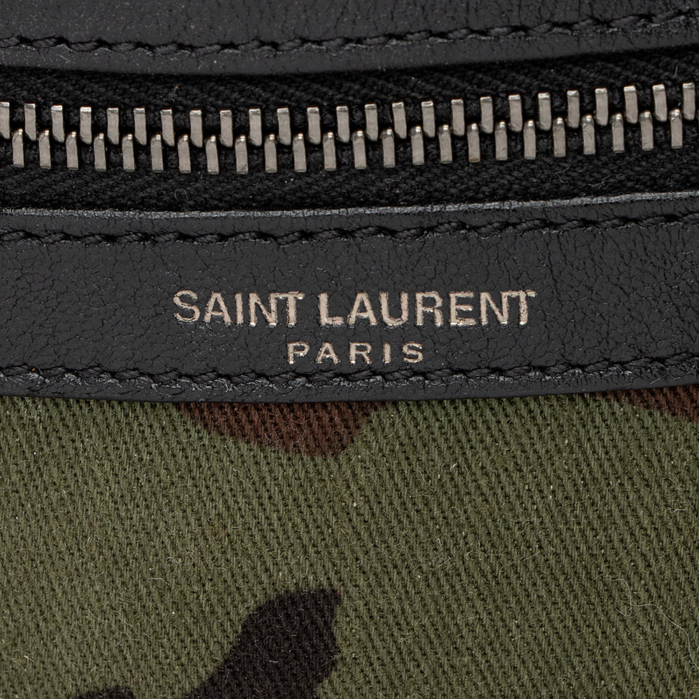 Saint Laurent Canvas Brad Pouch Bag 20596