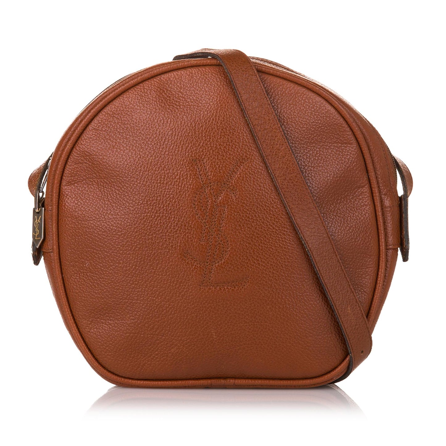 Saint Laurent Calf Leather Crossbody Bag (SHG-32792