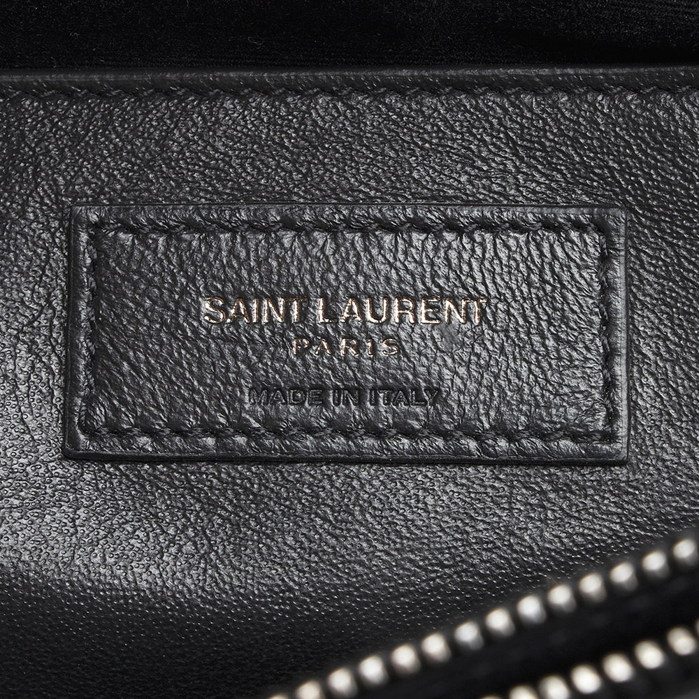 Saint Laurent Matelasse Calfskin Classic Monogram College Large Shoulder Bag 21810