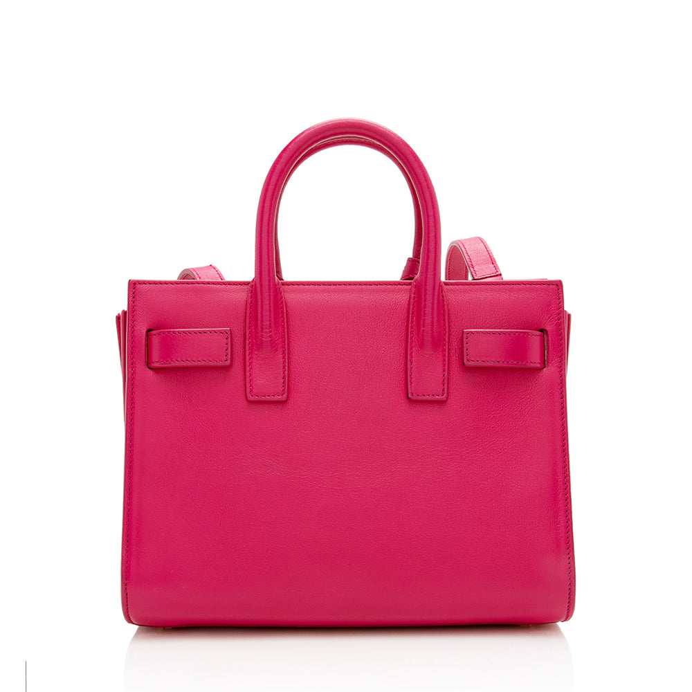 Saint Laurent Calfskin Classic Sac de Jour Nano Tote 13585