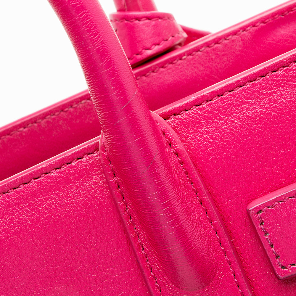 Saint Laurent Calfskin Classic Sac de Jour Nano Tote 13585