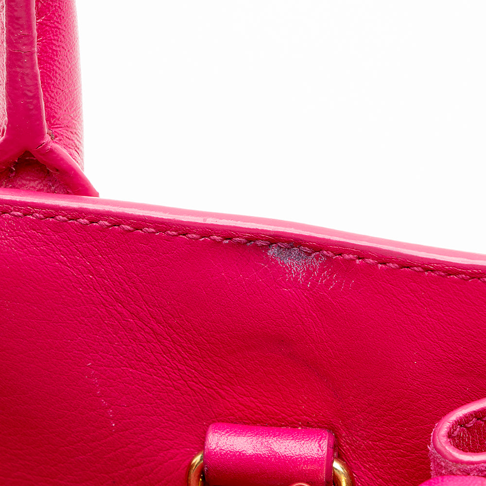 Saint Laurent Calfskin Classic Sac de Jour Nano Tote 13585