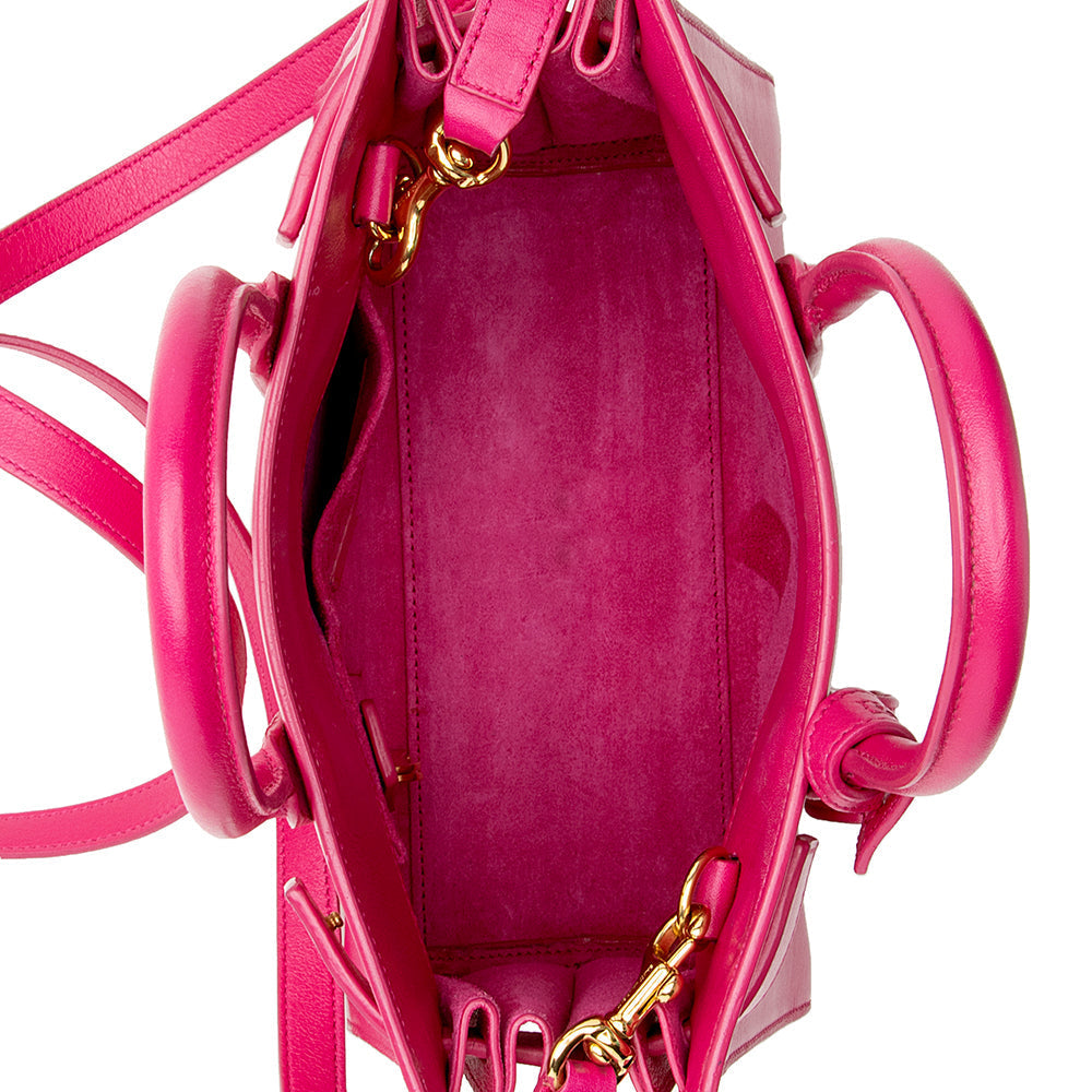 Saint Laurent Calfskin Classic Sac de Jour Nano Tote 13585