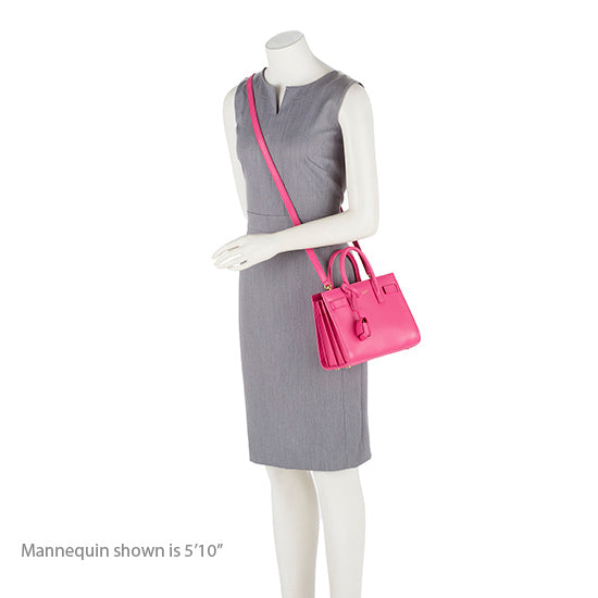 Saint Laurent Calfskin Classic Sac de Jour Nano Tote 13585