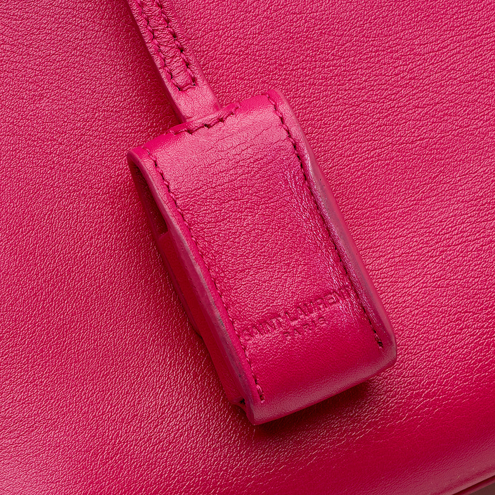 Saint Laurent Calfskin Classic Sac de Jour Nano Tote 13585